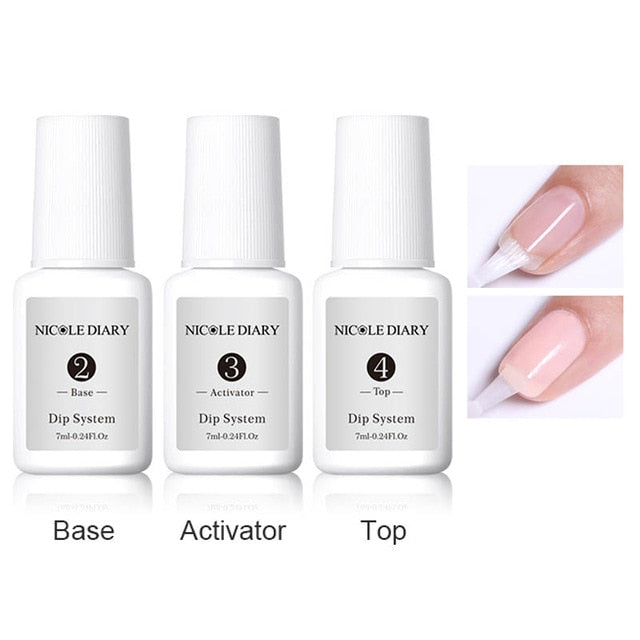 Nude Series Powder Set French Dipping Nail Glitter – Cocolcat