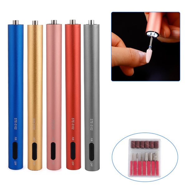 Led Mini Nail Drill Pen Bits VT202216