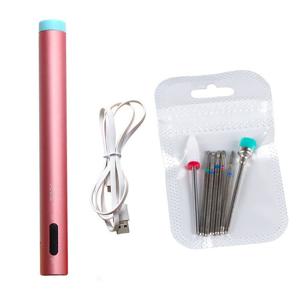 Led Mini Nail Drill Pen Bits VT202216