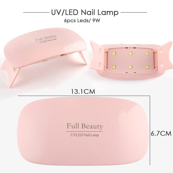 PolyGel Nail Kit with UV Lamp VT202215