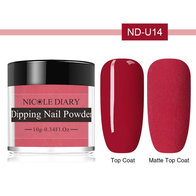 Nude Series Powder Set French Dipping Nail Glitter – Cocolcat