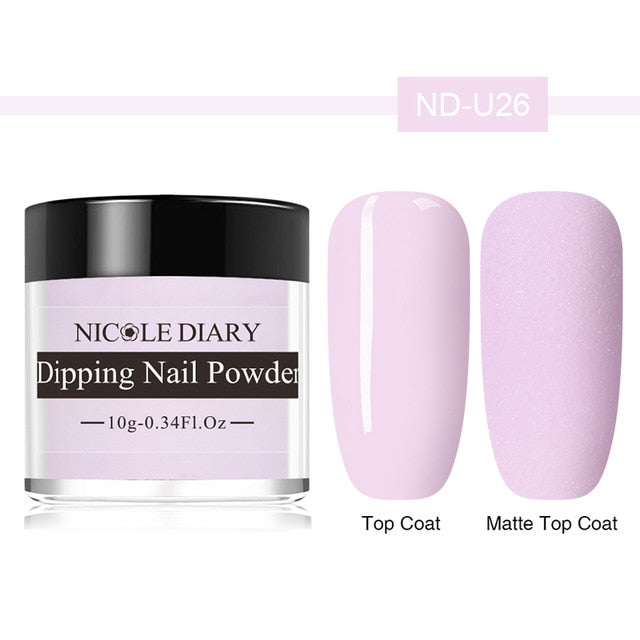 Nude Series Powder Set French Dipping Nail Glitter – Cocolcat